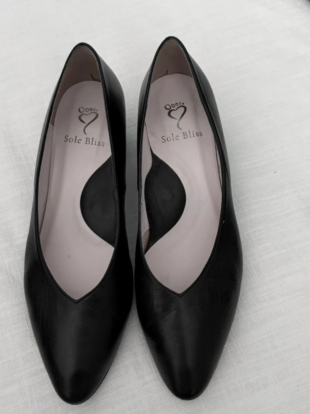 Sole Bliss Black Pointed Toe Heels — Sleek Everyday Elegance